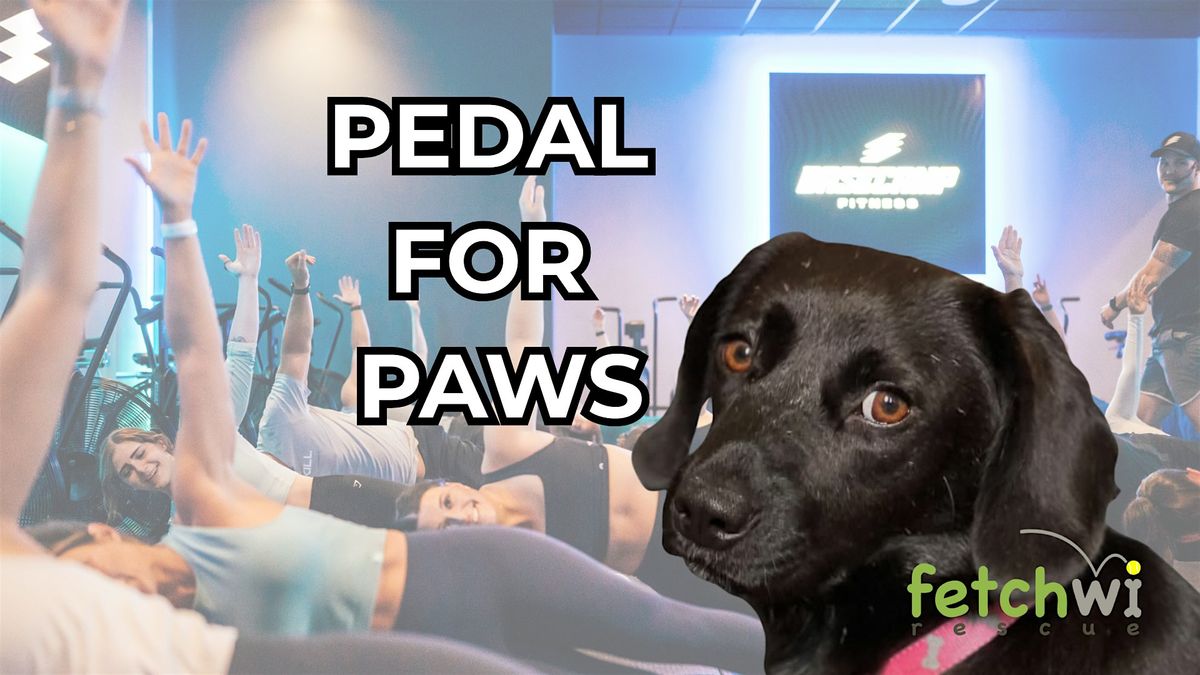 Pedal for Paws with Fetch Rescue