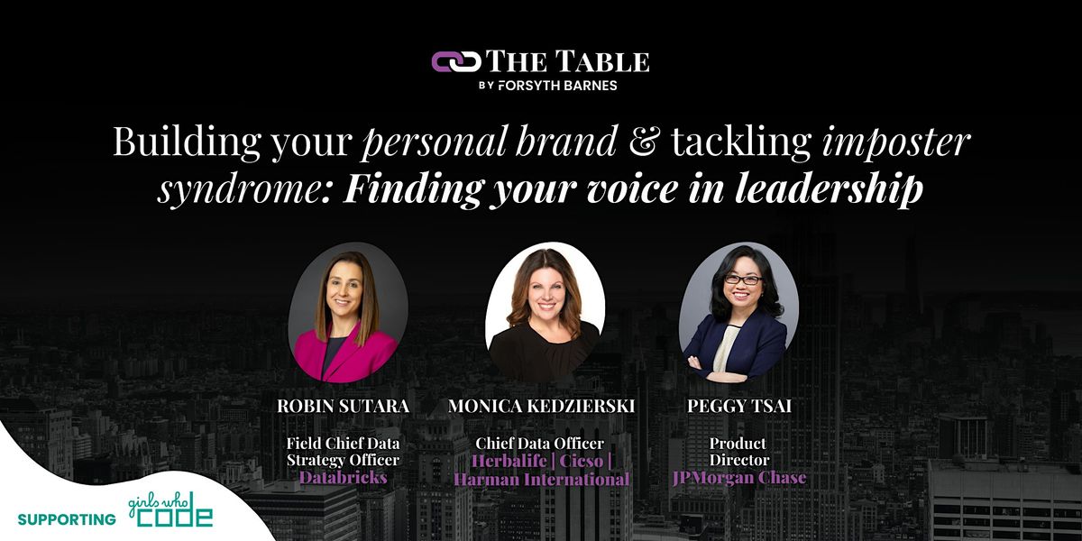 NYC - Personal Brand & Imposter Syndrome: Finding Your Voice in Leadership