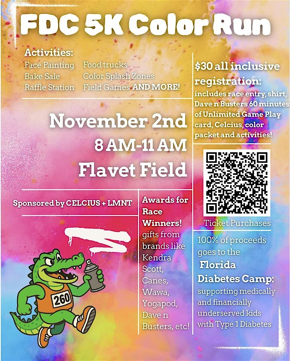 Florida Diabetes Camp 5K Color Run