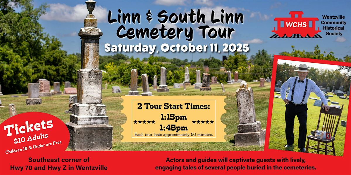 Wentzville Community Historical Society 8th Annual Cemetery Tour