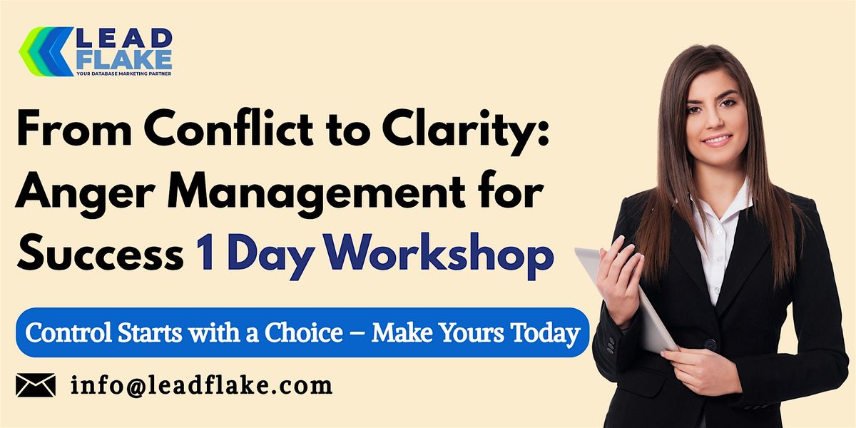 Strategies for Effective Anger Management Workshop in Singapore
