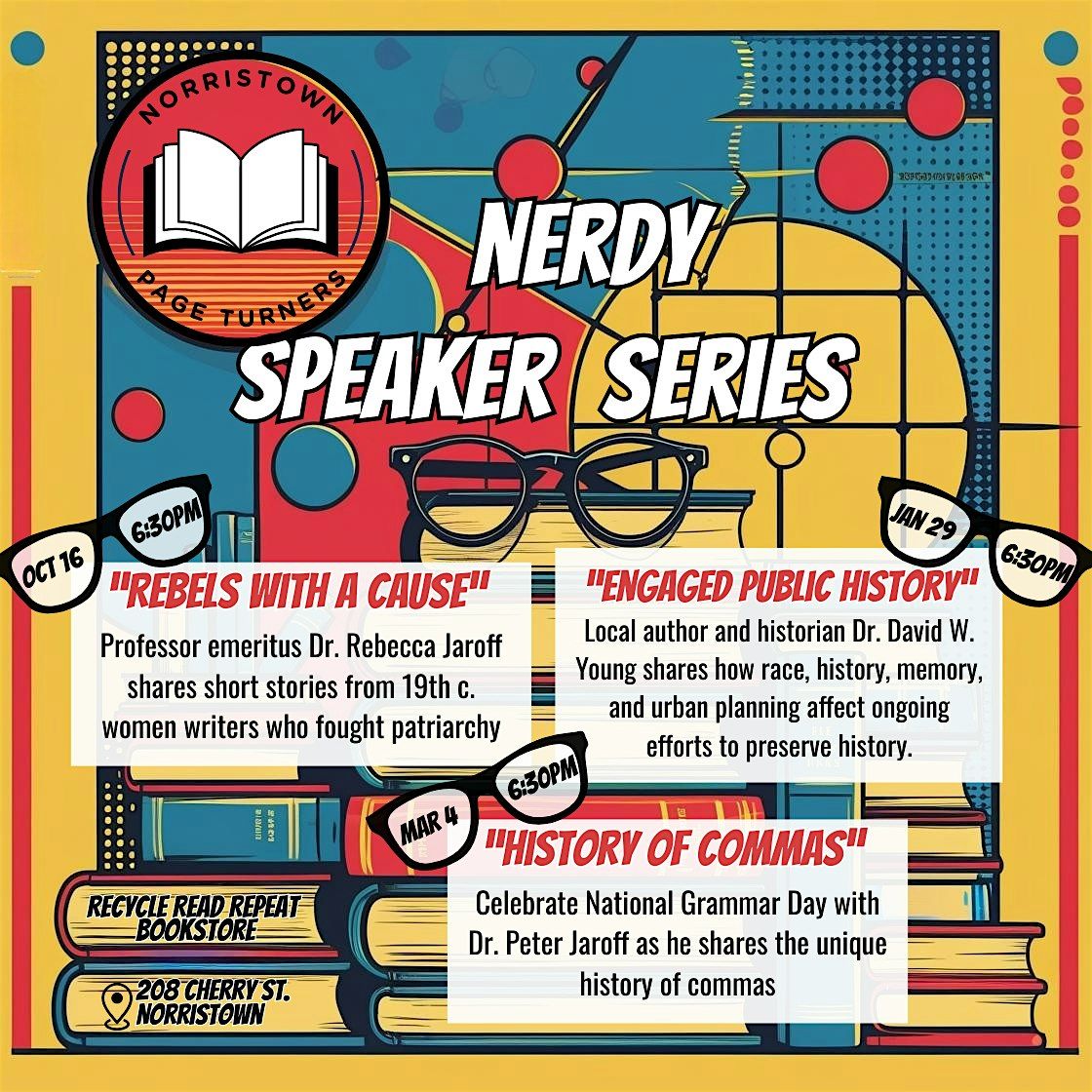 Nerdy Speaker Series: Rebels with a Cause
