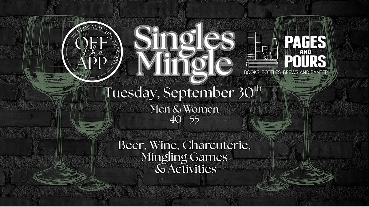 Singles Mingle @ Pages & Pours - De Pere