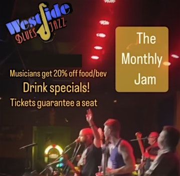 Westside's Jam Night! (Musicians = Free Entry)