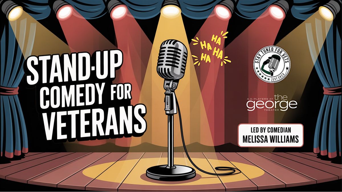 Comedy Class for Veterans: 3-Week Workshop Series