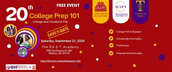 College Prep 101: College & Vocational Fair