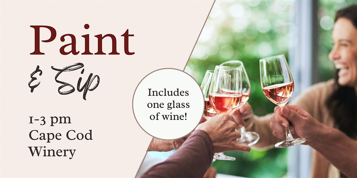 Paint & Sip at Cape Cod Winery