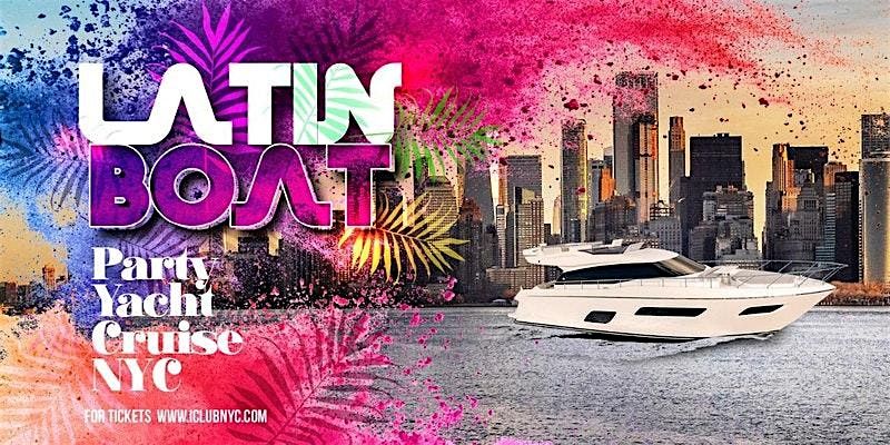 #1 LATIN BOOZE CRUISE- NYC BOAT PARTY - Statue of Liberty Views