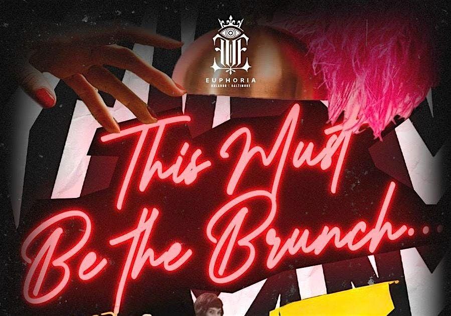 THIS MUST BE THE BRUNCH