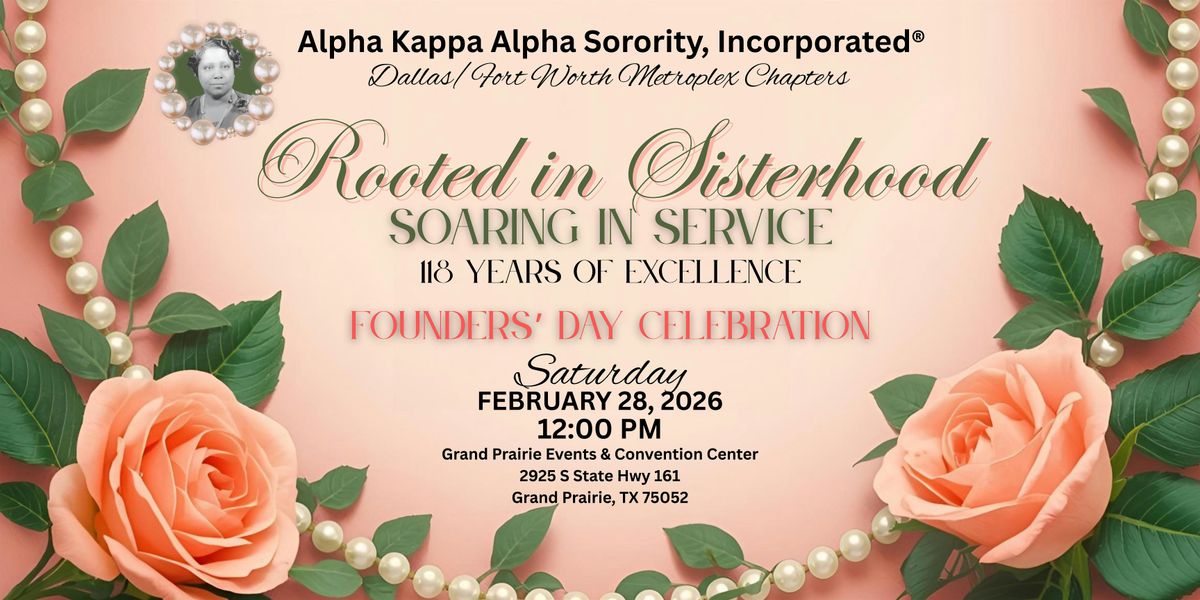 2026  DFW Metroplex Founders' Day Luncheon