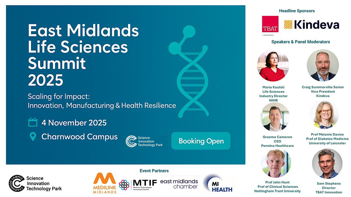 East Midlands Life Sciences Summit