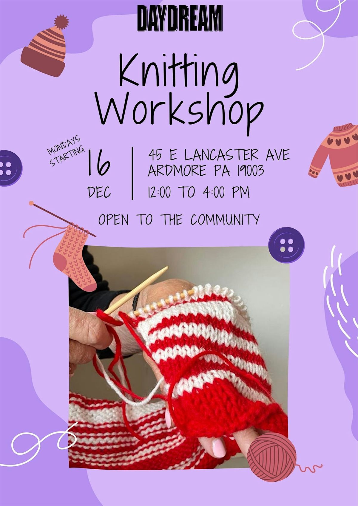 Knit & Unwind Mondays