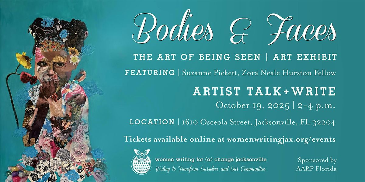 Bodies and Faces: Artist Talk and Write