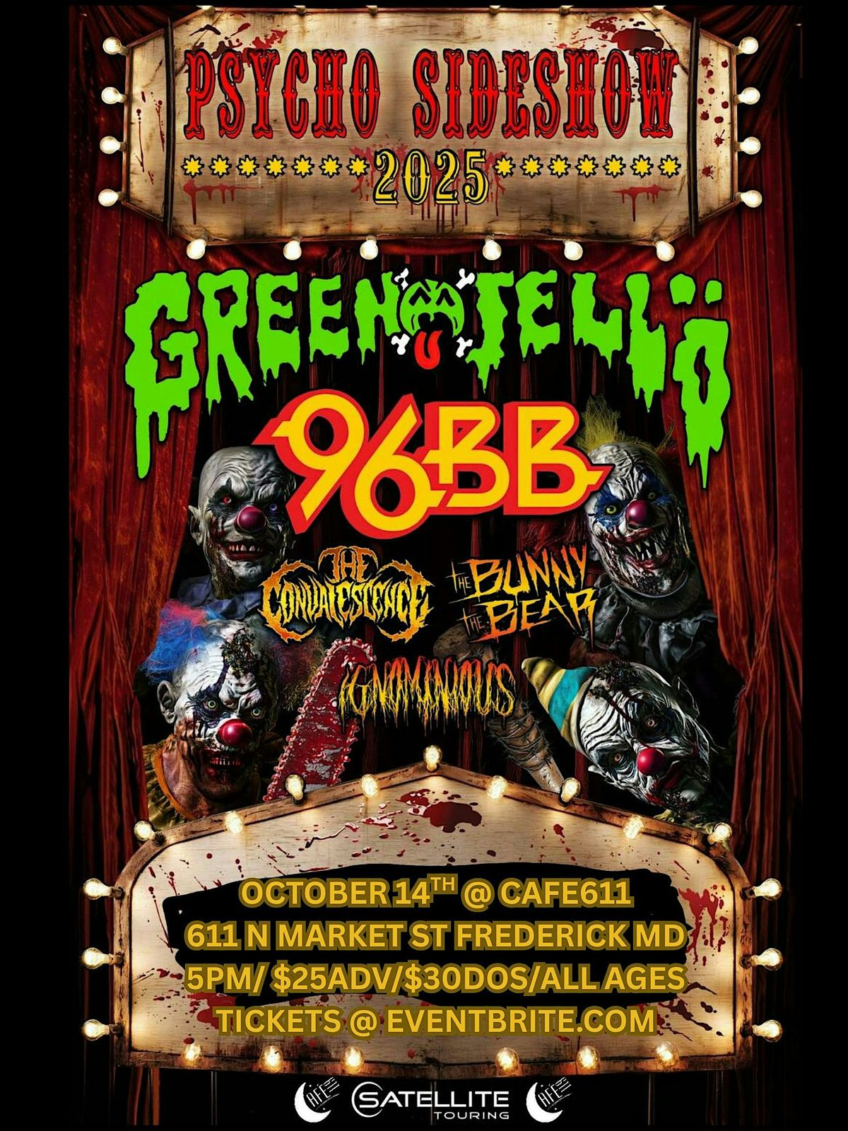 PSYCHO SIDESHOW @ CAFE 611