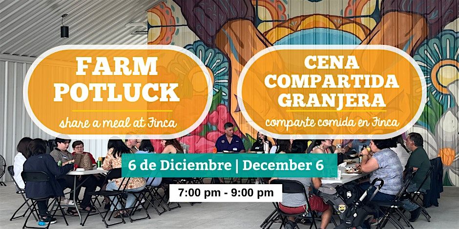 End of Year Potluck - Cena Compartida de Fin de A\u00f1o