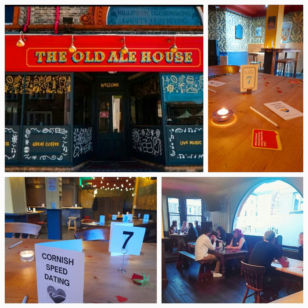 TRURO Ages 40+ Cornish Speed Dating