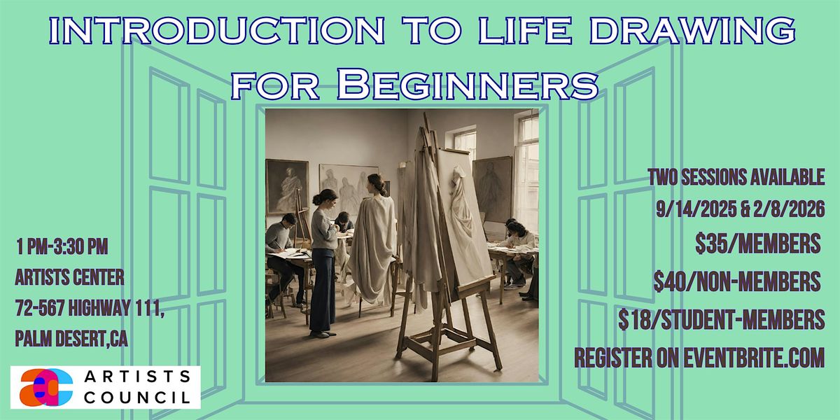 Introduction to Life Drawing for Beginners with Laurel Goddard Thomas
