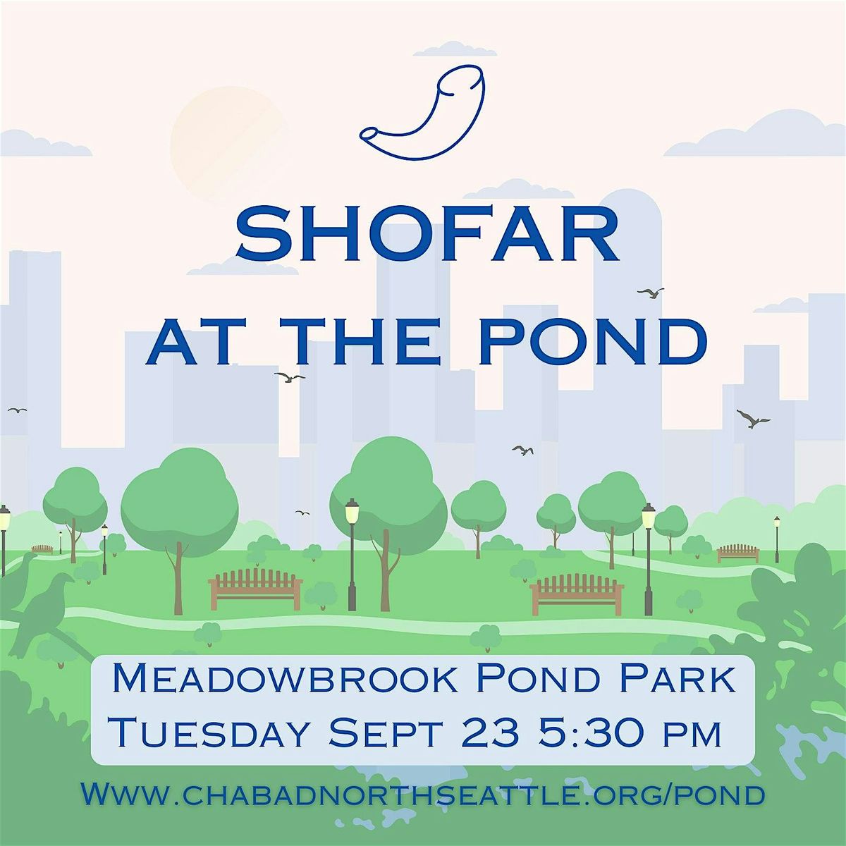 Shofar at the Pond