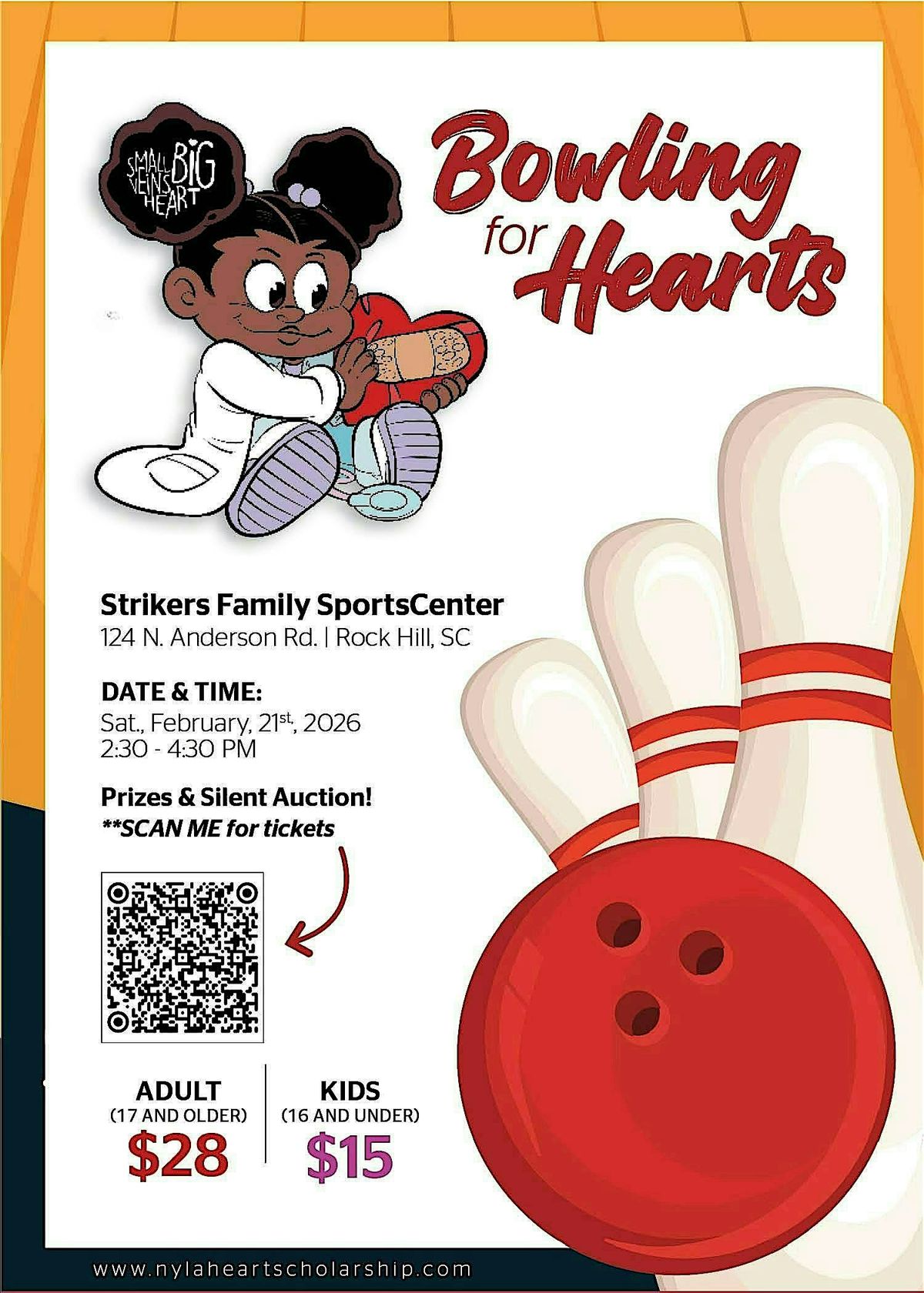 3rd Annual Bowling for Hearts Event