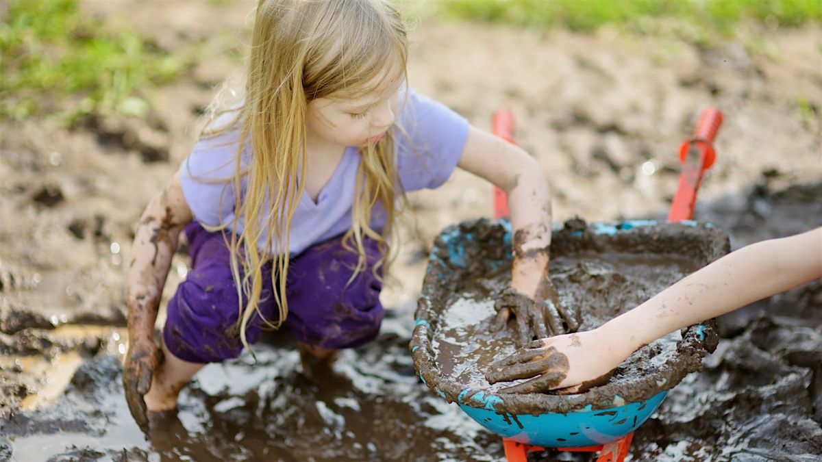 Mud Kitchen: Tiny Tots Program (Ages 3-5), $4 per child