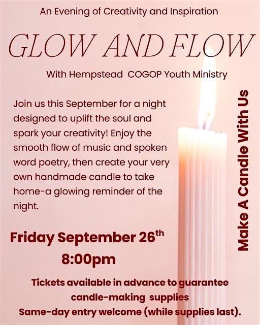 Glow & Flow Youth Ministry Event