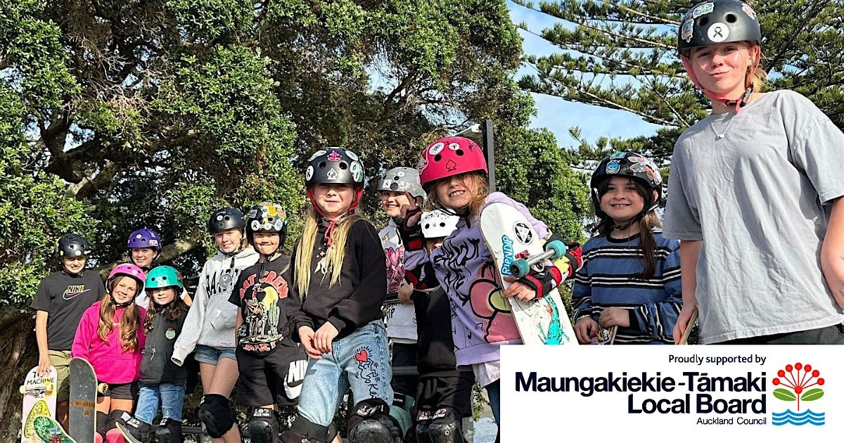 FREE Girls Skate NZ Skateboarding Clinic - Panmure Skatepark - 9 November