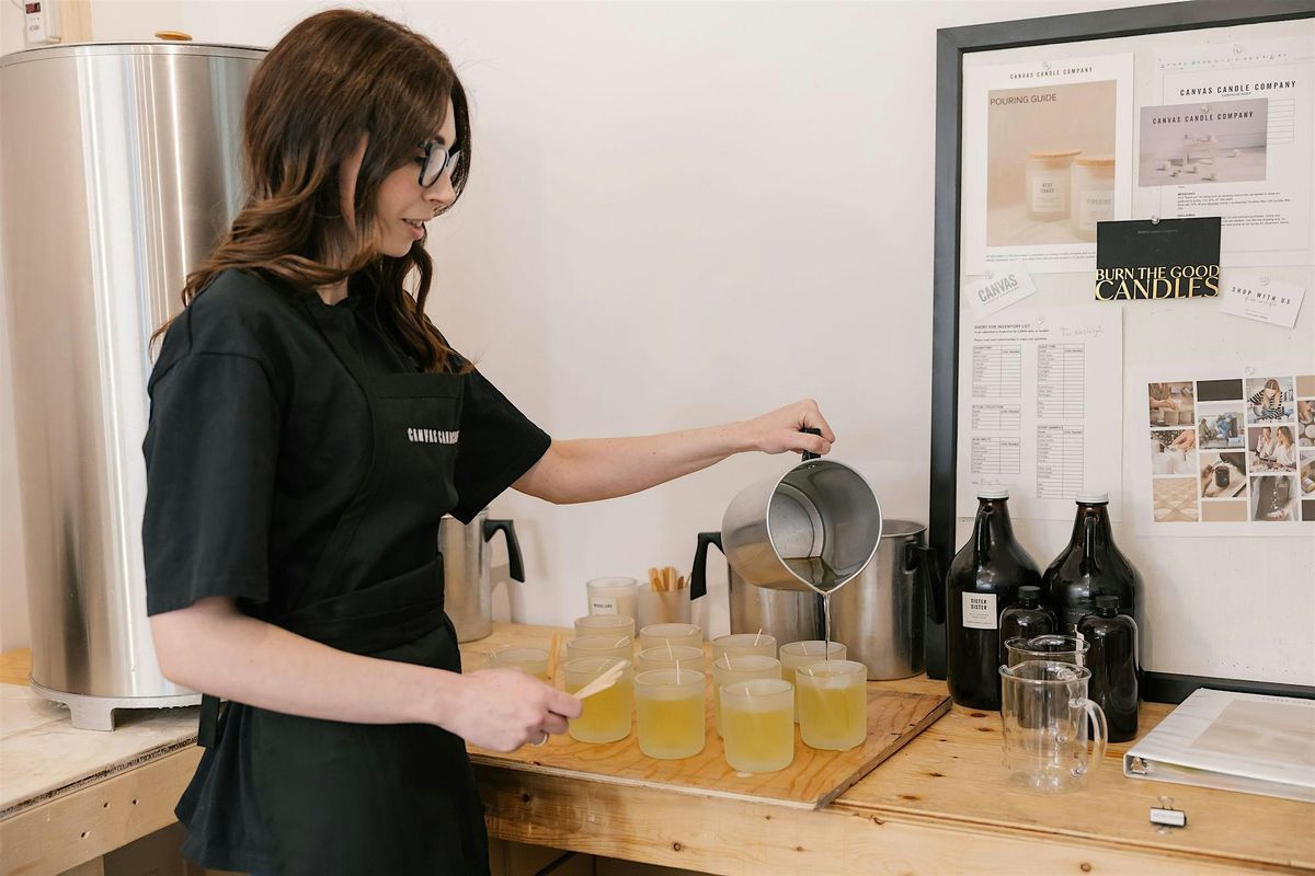 Candle Making with Canvas Candle Company