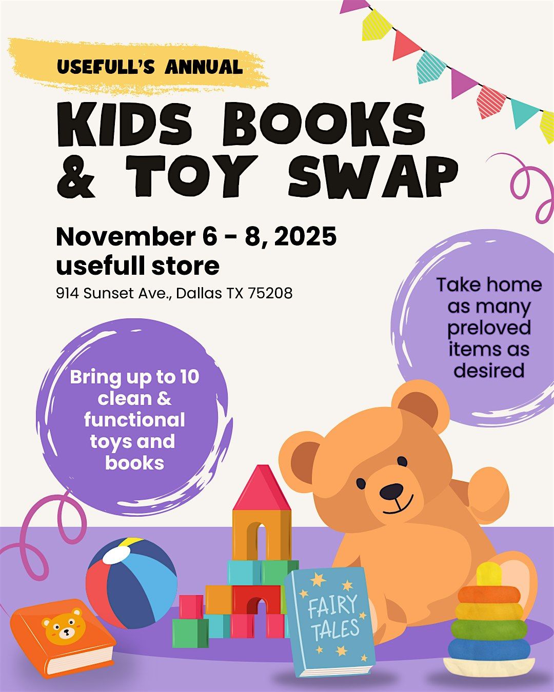 Kids' Books and Toy Swap