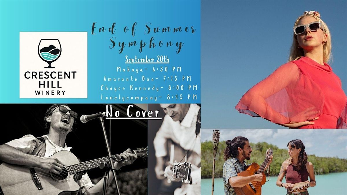 End of Summer Symphony \u2728 At Cresent Hill Winery