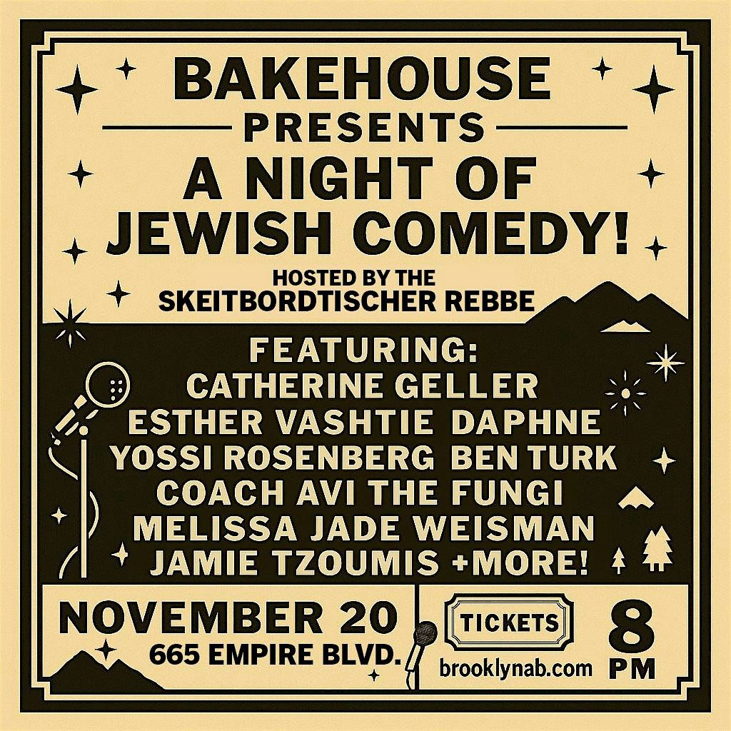 A Night of Jewish Comedy!