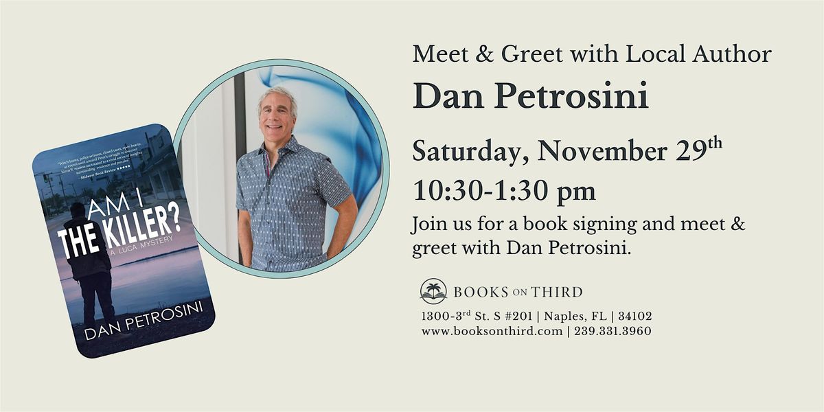 Author Signing with Dan Petrosini