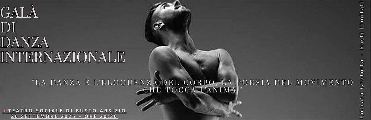 Gala Internazionale di Danza \u2013 Teatro Sociale Busto Arsizio