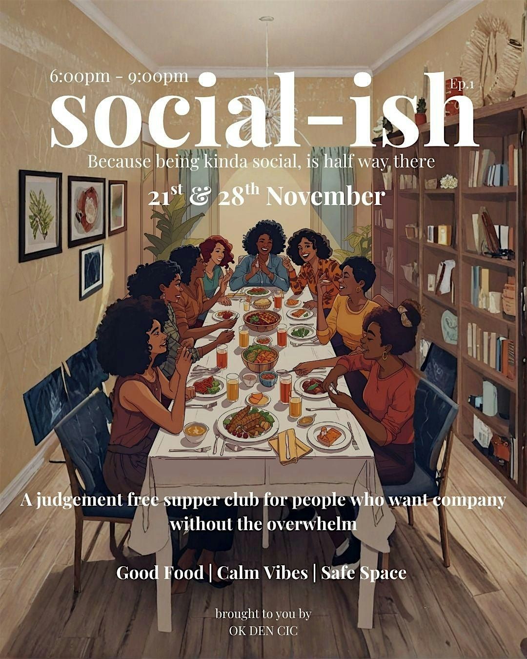 Social-ish: A supper club for introverts