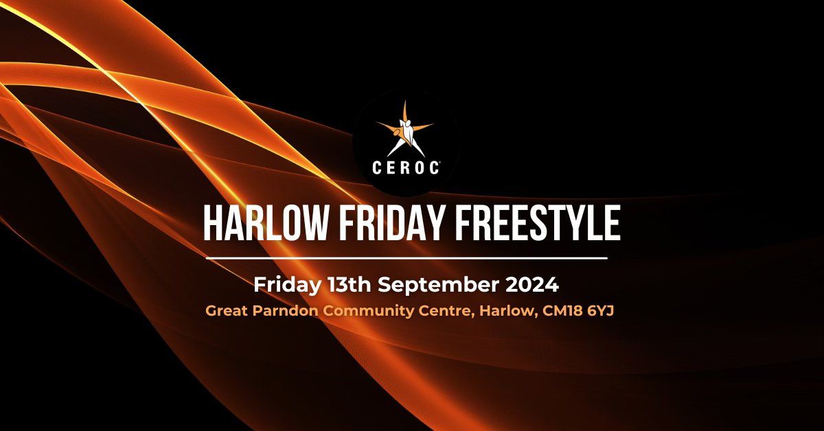 Harlow Friday Freestyle Fri 13th September 2024 Great Parndon