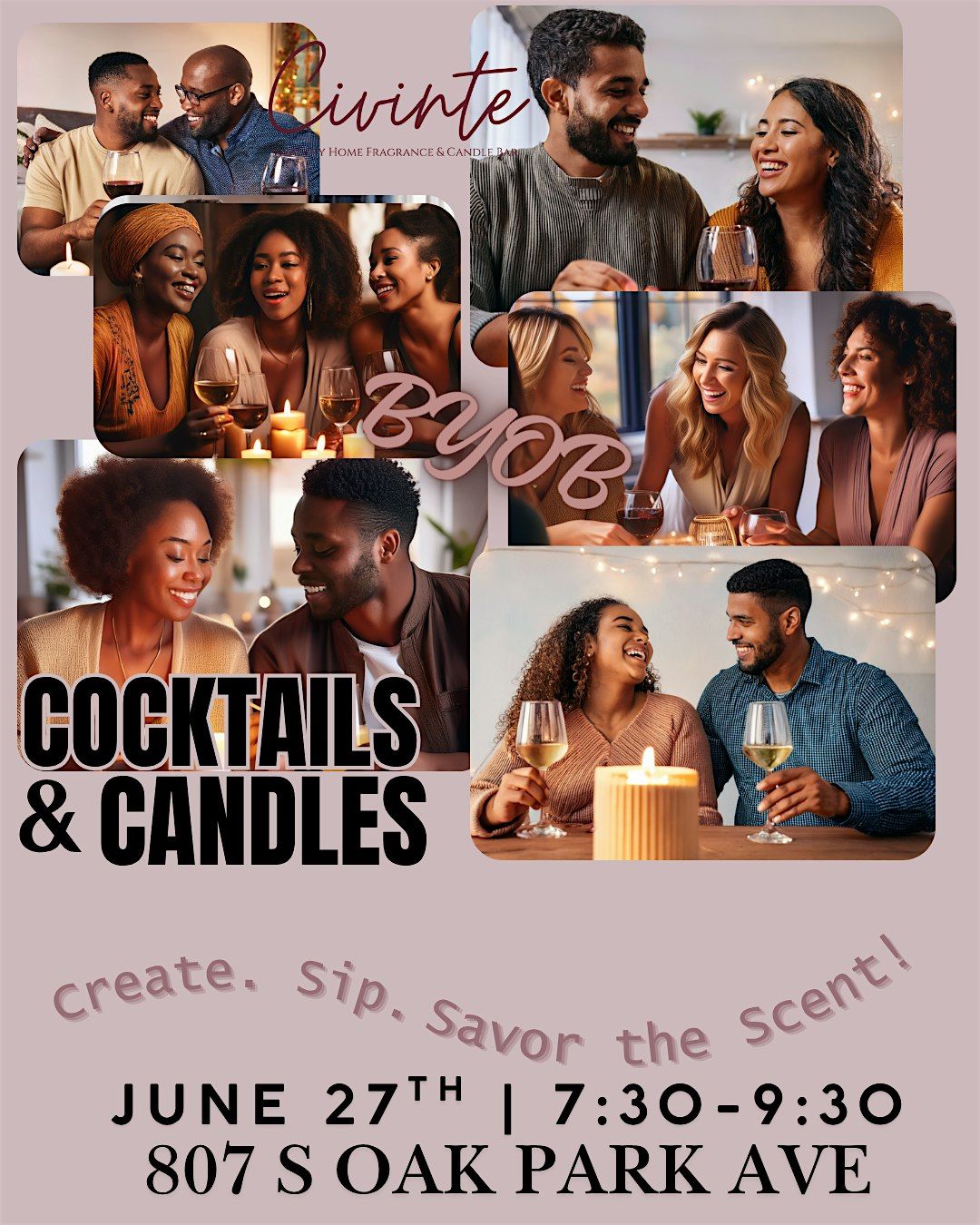 Cocktails & Candles at Civinte