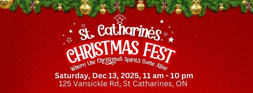 ST. CATHARINES CHRISTMAS FEST 2025