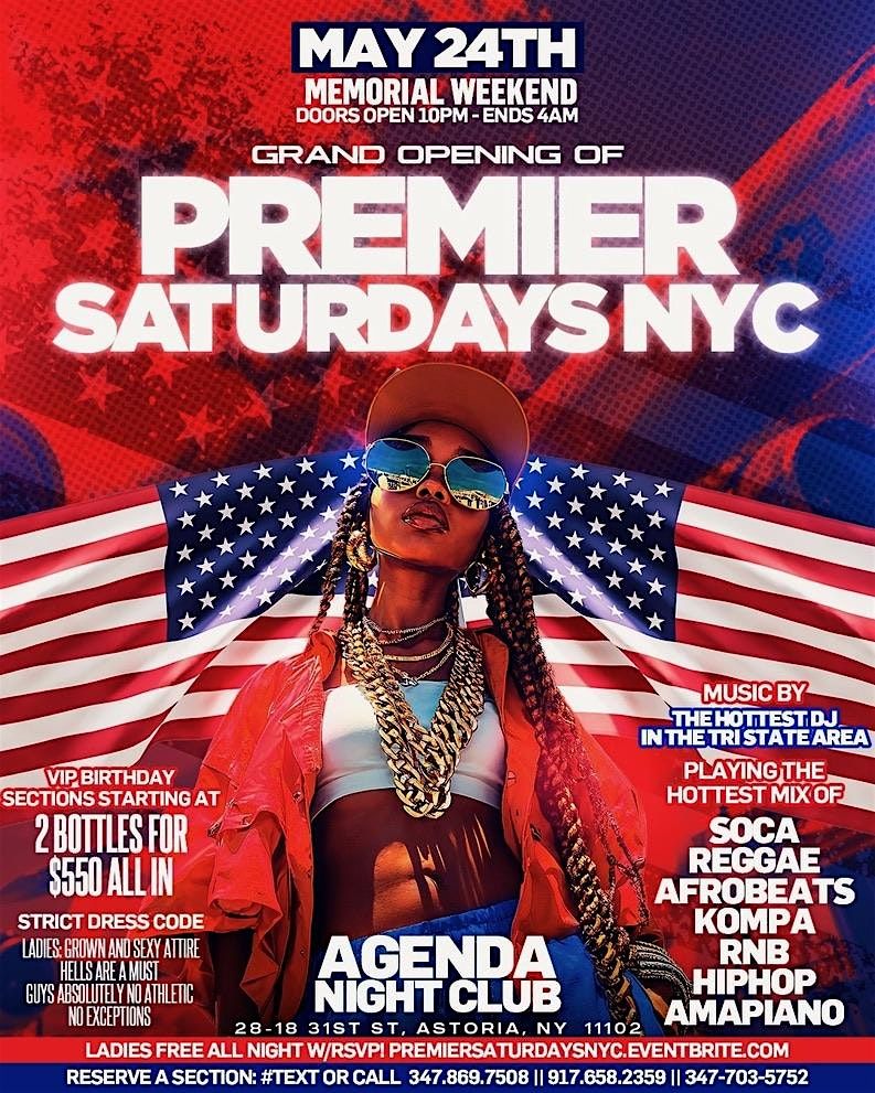 Premier Saturdays NYC
