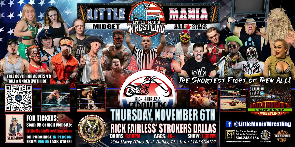 Leander, TX - Little Mania Midget Wrestling @ Fieldhouse at the Crossover