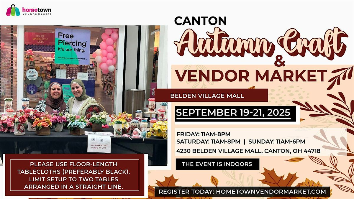 Canton Autumn Craft and Vendor Market