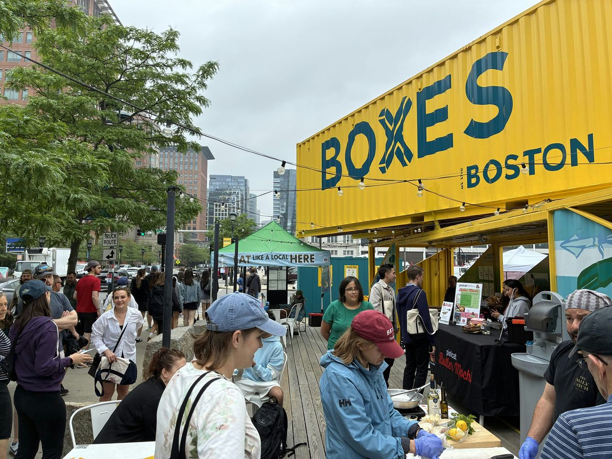 Fish & Farm Market at Boston Fish Pier
