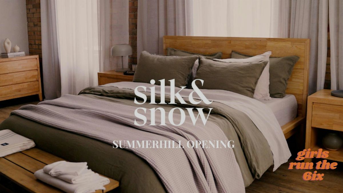 Silk & Snow x girls run the 6ix