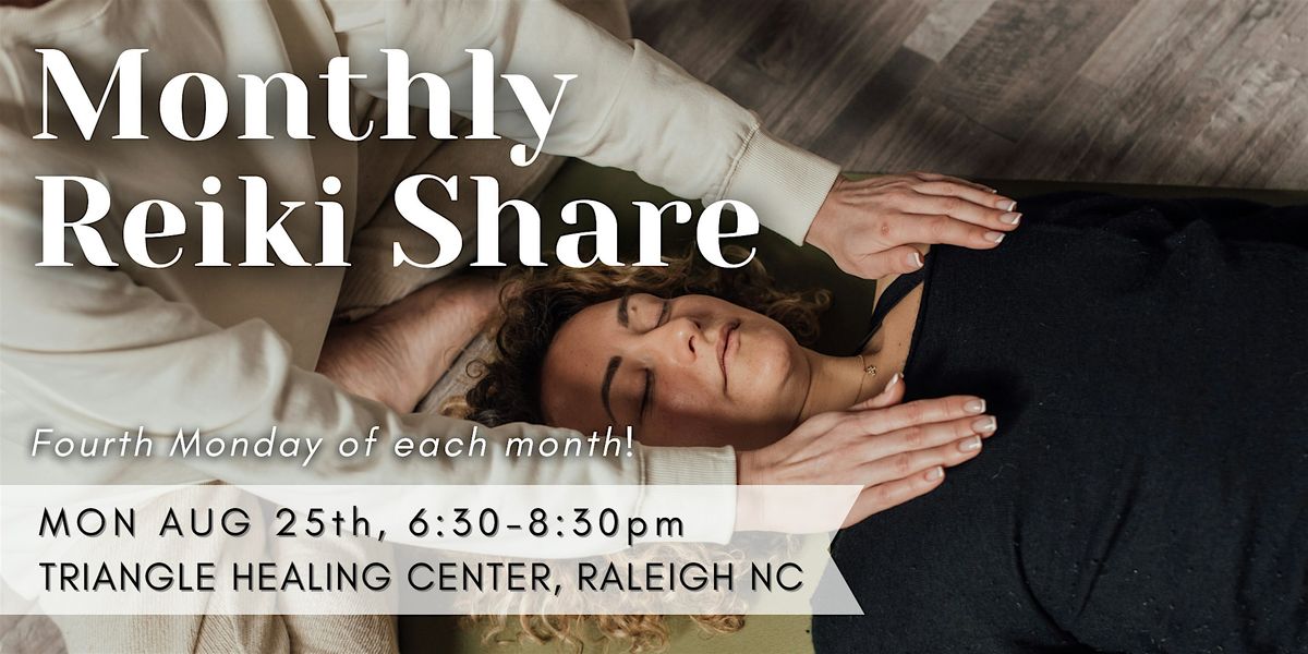 Raleigh Monthly Reiki Share