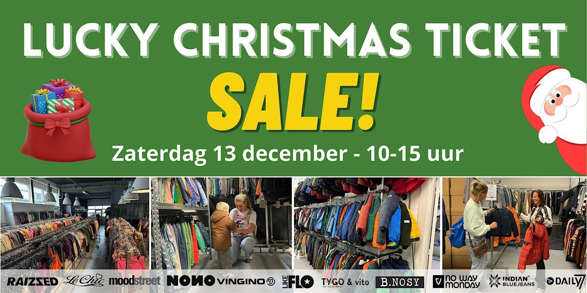 SampleSale4Kids \u2013 Lucky Christmas Ticket Sale!