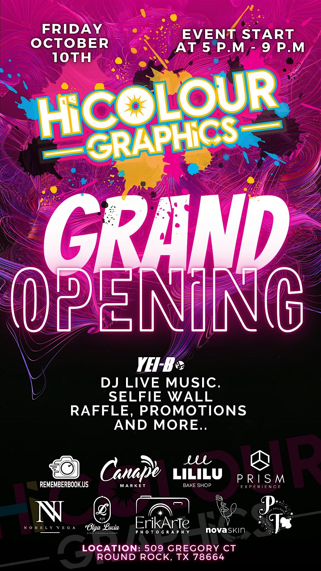Hi Colour Opening