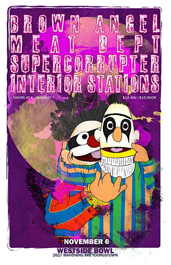 Brown Angel\/Meat Dept\/Supercorrupter\/Interior Stations