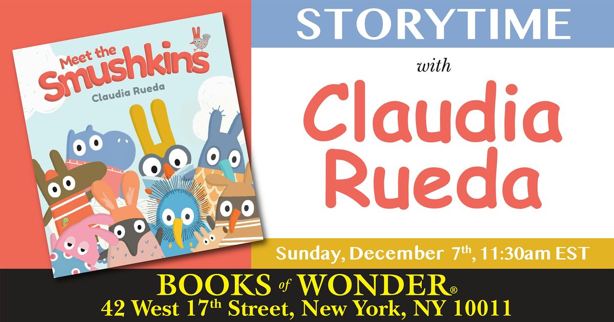 Storytime with the Author | Claudia Rueda