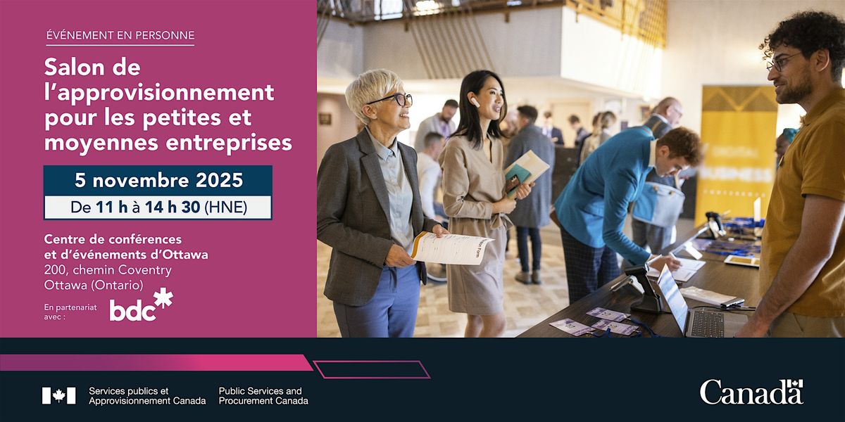 Salon de l\u2019approvisionnement pour les petites et moyennes entreprises (PME)