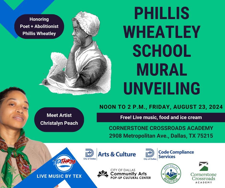 Phillis Wheatley School Mural Unveiling | Cornerstone Crossroads ...