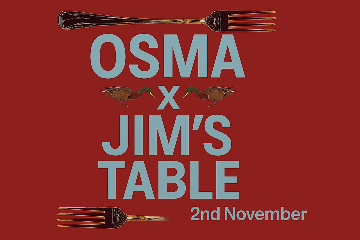 Jim's Table: Autumn Tasting Menu