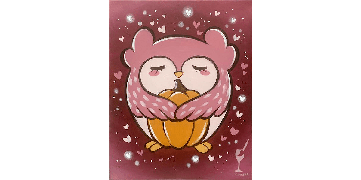 Fall Owl - Paint and Sip in Houston | Classpop!\u2122